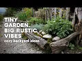 Rustic Garden Ideas for Small Spaces Cozy Vintage Charm on a Budget