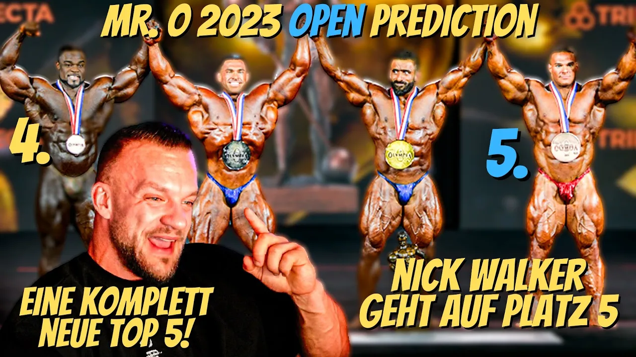 Big Ramy ist raus & Nick Walker wird nur 5.! Mr. Olympia Open Prediction by William Niewiara