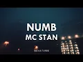 MC STΔN - NUMB (LYRICS) | MEHFEEL | INDIAN TURBO