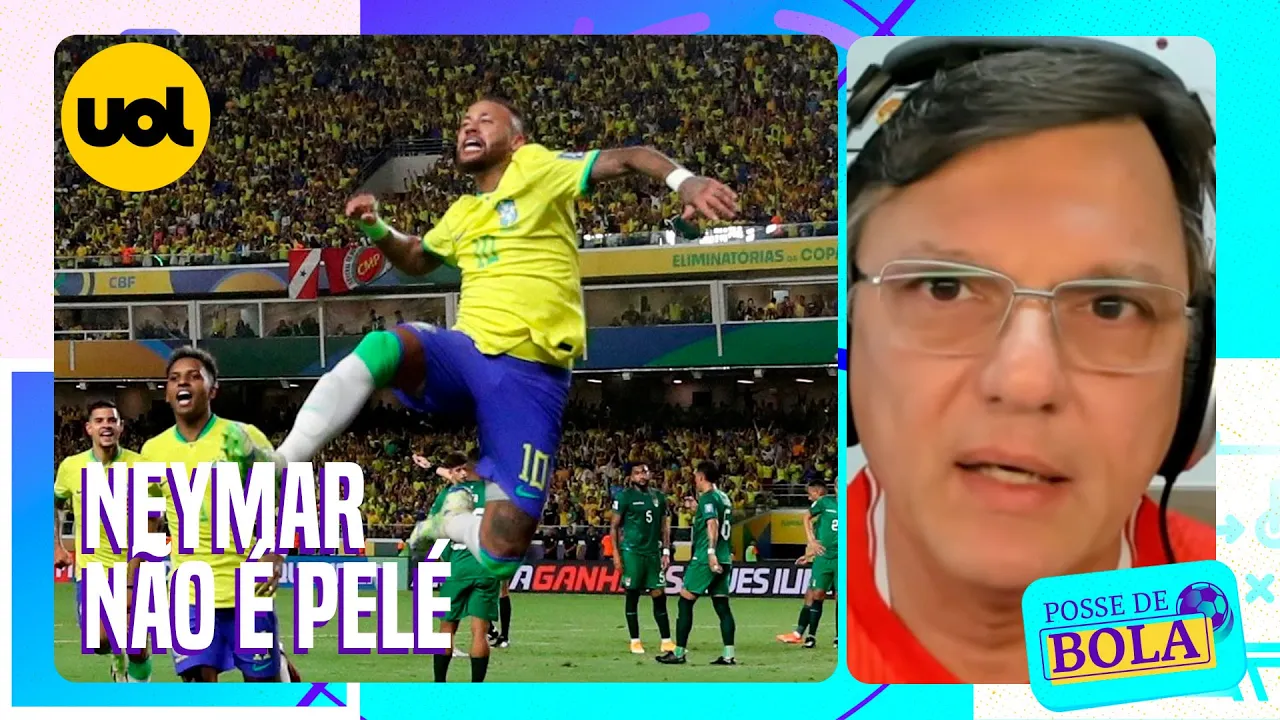 O ARTILHEIRO DA SELEÇÃO BRASILEIRA CHAMA-SE PELÉ, NÃO É NEYMAR. MAURO CEZAR DETONA FALTA DE CONTEXTO