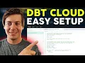How to Setup DBT Cloud for Beginners FREE