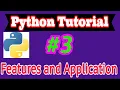 Python Tutorial in Hindi Features and Application of Python