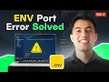 Fix Port Number Issues in Node js Check Release and Set Ports Using env