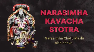 narasimha kavacha stotra narasimha chaturdashi abhisheka iskcon bangalore