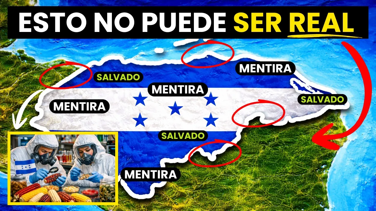 15 Datos Geográficos INCREÍBLES de HONDURAS Que NO SABES!