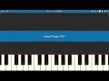 His Name Is Huggy, Huggy Wuggy - EASY Piano Tutorial - Poppy Playtime OST