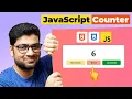 JavaScript Counter How to create a JavaScript counter with HTML CSS JavaScript