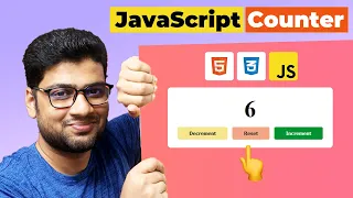 JavaScript Counter How to create a JavaScript counter with HTML CSS JavaScript