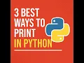 Python Print Tutorial f-Strings vs Concatenation vs Commas