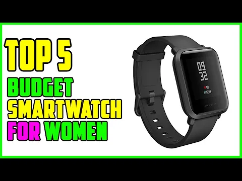 Download MP3 TOP 5: Best Budget Smartwatch for Women 2022