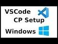 VSCode C setup in Windows for Competitive Programming
