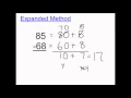 Expanded Method subtraction