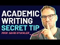 Improve Your Academic Writing INSTANTLY SKIP Test