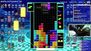 Download [Tetris 99] 15 Hard Drop Viewers In The Same Game MP3