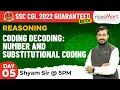 Coding Decoding Number Substitutional Coding SSC CGL 2022 Reasoning By Shyam Asare