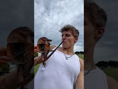 Video Thumbnail: I GOT ATTACKED BY THIS LIZARD! #shorts