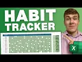 Use This Free HABIT TRACKER In Excel To Boost Productivity