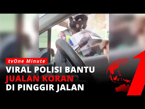 Bantu Penjual Koran yang Tengah Sakit, Aksi Polisi Ini Tuai Pujian Warganet