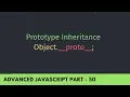 EcmaScript 6 What is Prototype Inheritance - Advanced JavaScript Tutorial Part
