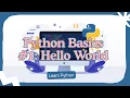 Python First Program in Hindi Version Check Comments Hello World Beginner