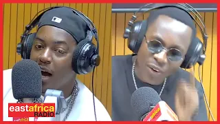 dogo dee danger freestyles diamond platnumzs songs in front of rasco sembo