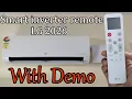 How to use 2026 LG Smart inverter AC Remote With Demo Smart inverter remote guide 2026