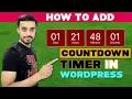How to Add Countdown Timer in WordPress WordPress Countdown Timer using Elementor Pro