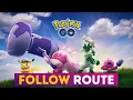 How to Follow Pokemon Go Route 2025