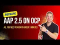 Deploying AAP 2 5 on Red Hat OpenShift in under 3 minutes