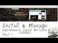 Open Source Social Network Part 1 - Step by Step Installation