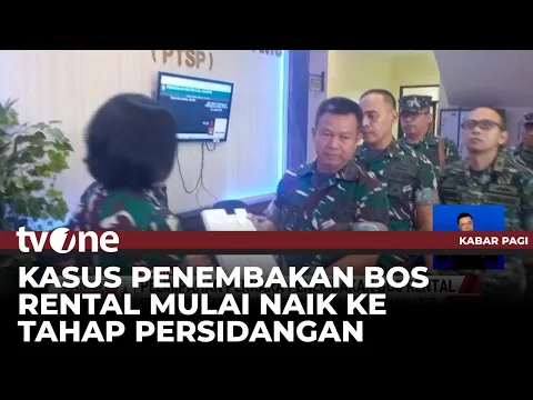Berkas Perkara Penembakan Bos Rental Dilimpahkan ke Pengadilan Militer