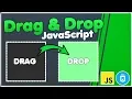 JavaScript Drag and Drop List Tutorial Simple Website File Drag Drop example
