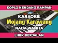 Download Lagu Karaoke - Mojang Karawang Nada Wanita Koplo Kendang Rampak Lirik Berjalan 