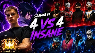 Sasuke ff 4 vs 4 Insane