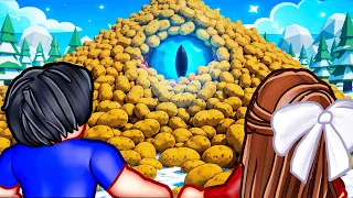 The Dark Truth behind Roblox PEEL 100,000 POTATOES...