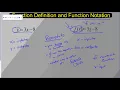 Algebra 1 3 3b Function Notation