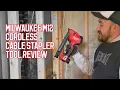 Milwaukee M12 Cordless Cable Stapler Review Electrician Tool Review
