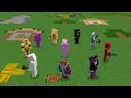 I Put 10 YouTubers in a 1D Minecraft World
