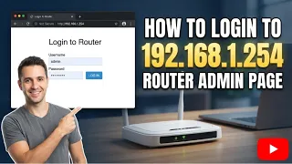 How to Login to 192 168 1 254 Router Admin Page