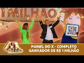 Lagu PAINEL DO X MILIONÁRIO COMPLETO - GANHADOR DE R$ 1 MILHÃO | Programa Silvio Santos (15/02/2025)