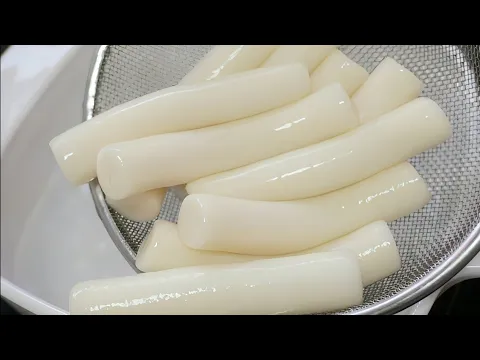 Download MP3 실패없는 최고의 밀떡만들기 : 떡볶이  rice cake made with wheat flour : the best ever : tteokbokki : not fail