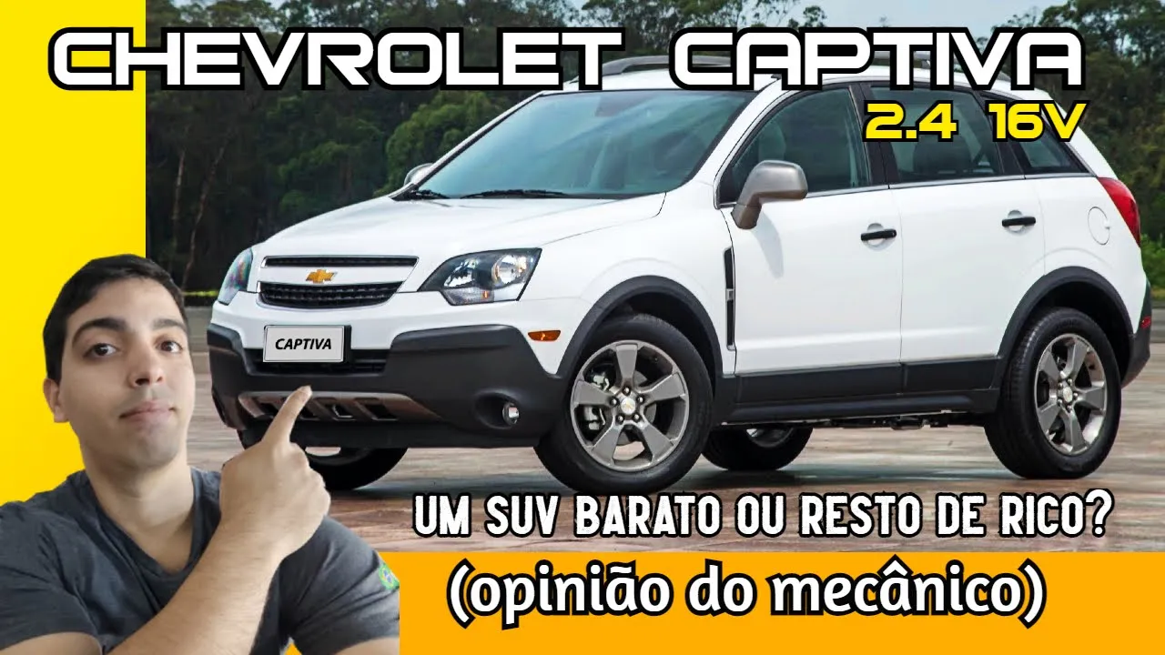 Chevrolet Captiva 2.4 - Vale a pena? (opinião do mecânico)