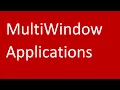 MultiWindow Apps