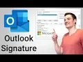 How to Add Signature in Outlook
