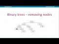 OOP Binary trees - deleting nodes