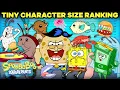 Tiny Character Size Ranking SpongeBob