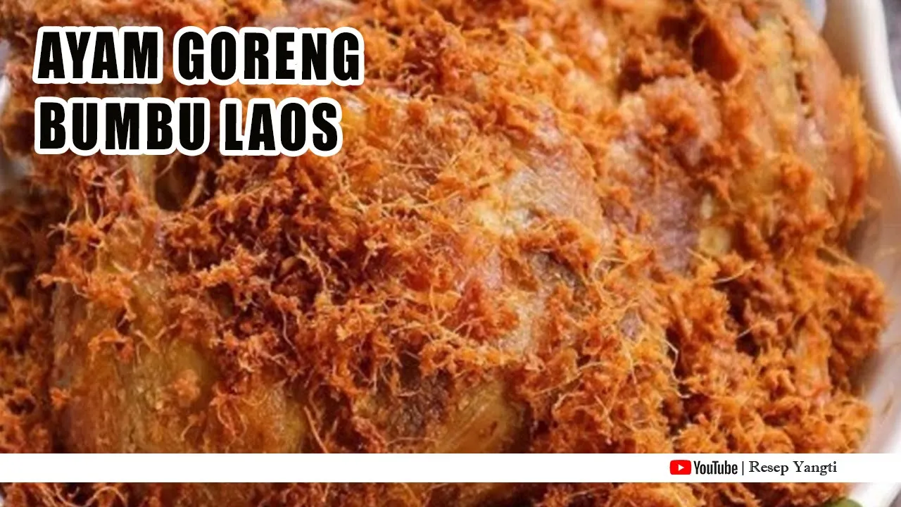 Cara membuat ayam goreng lengkuas seperti di rumah makan Padang