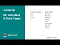 Variables Data Types in JavaScript in Hindi ReaK AbC Co