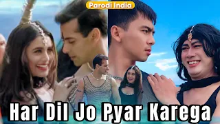 Download Har Dil Jo Pyar Karega || Parodi India Comedy || Salman Khan - Rani Mukerjee - By U Production MP3