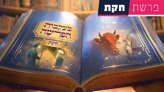 בעקבות הפרשה פרשת חקת סיפור פרשת השבוע בהמחשת AI מיוחדת 